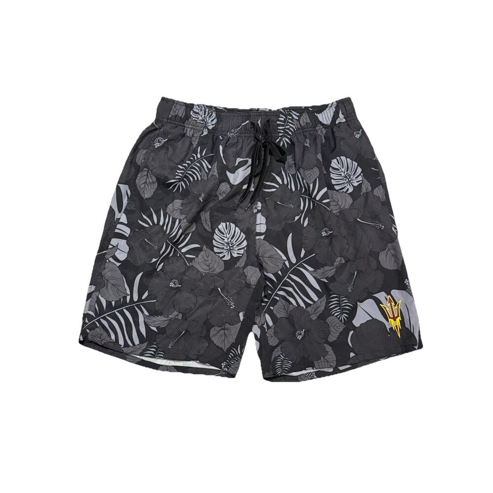 Colosseum Arizona State Sun Devils Swim Trunks Men’s Large Floral Board Shorts